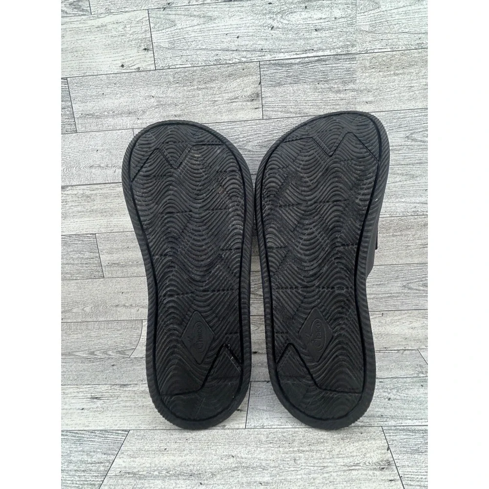 Chaco Chillos Slide Sandals Black Adjustable Z-Strap Sport Recovery Men Sz 10